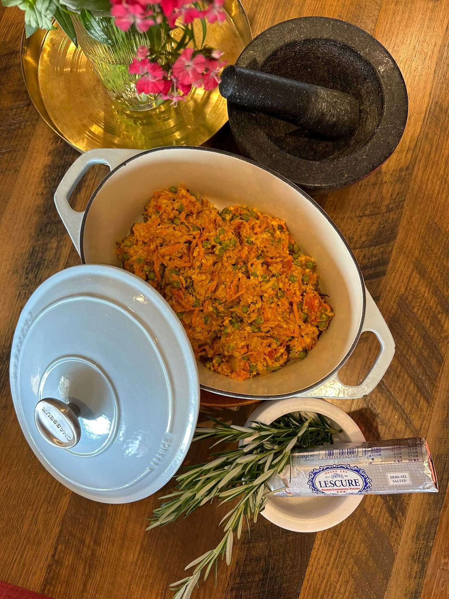 Vegetarian with Paneer Pastry